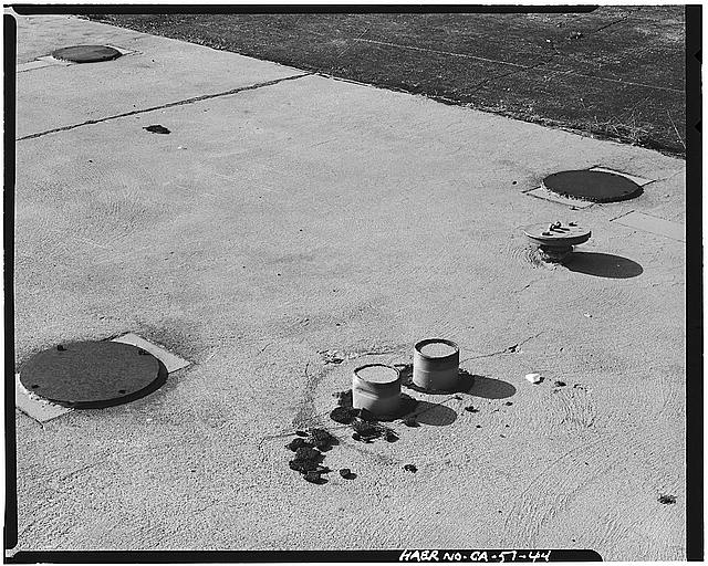 DETAIL VIEW OF 'CATFISH' LAUNCH PAD