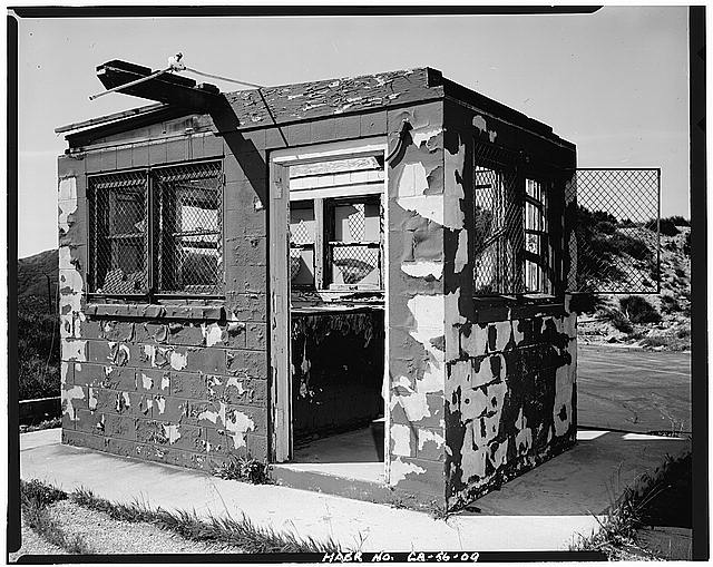 VIEW OF GUARD HOUSE AT LAUNCH PAD, LOOKING NORTH