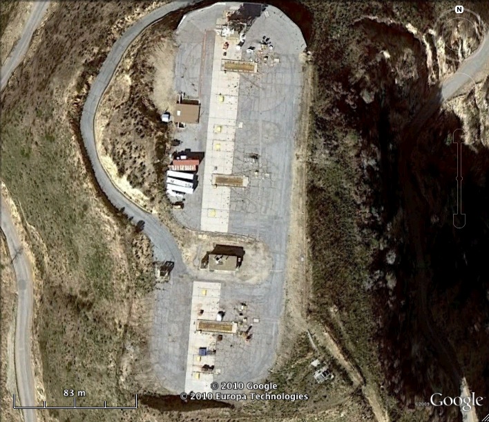 Nike Missile LA-94 Launch Battery Site Los Angeles Defense Area California